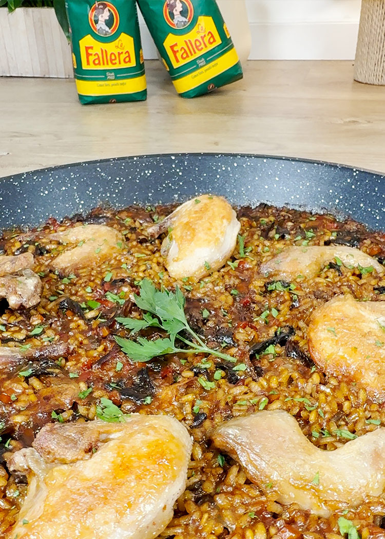arroz con codornices