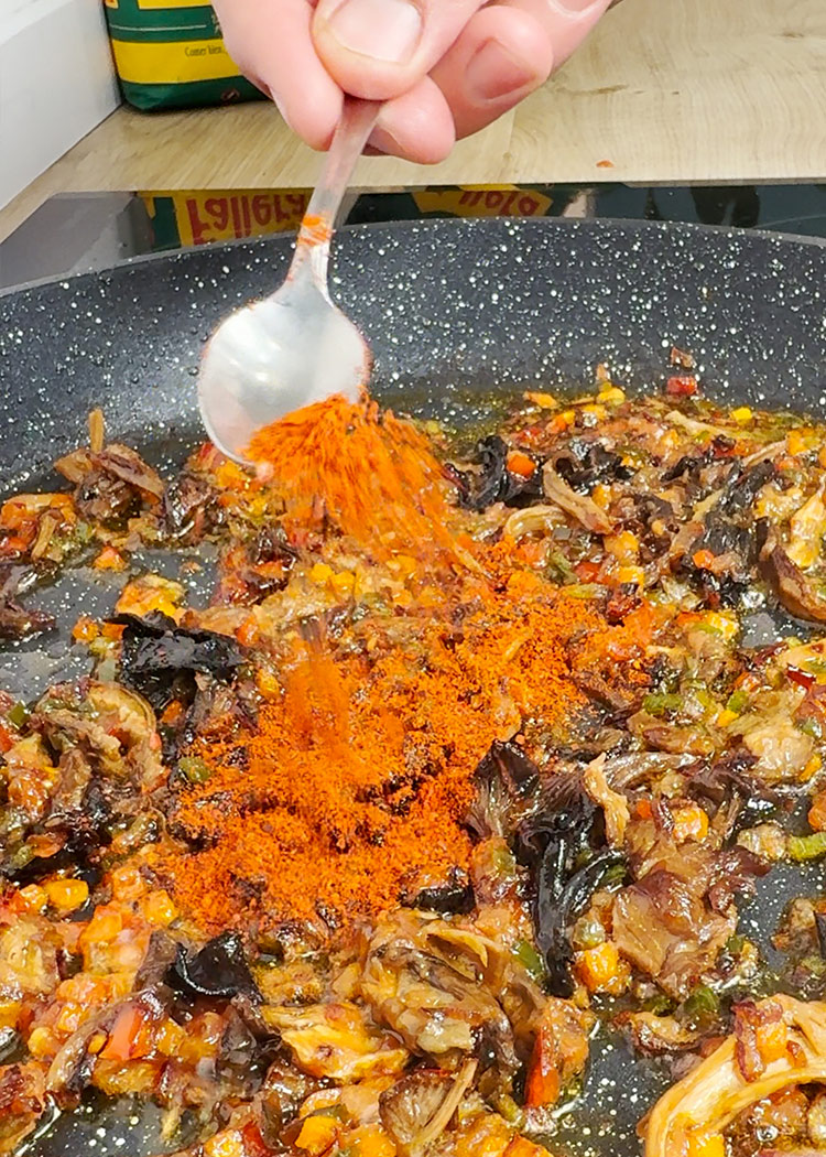 especias arroz con codornices