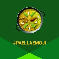 perfil con paella emoji