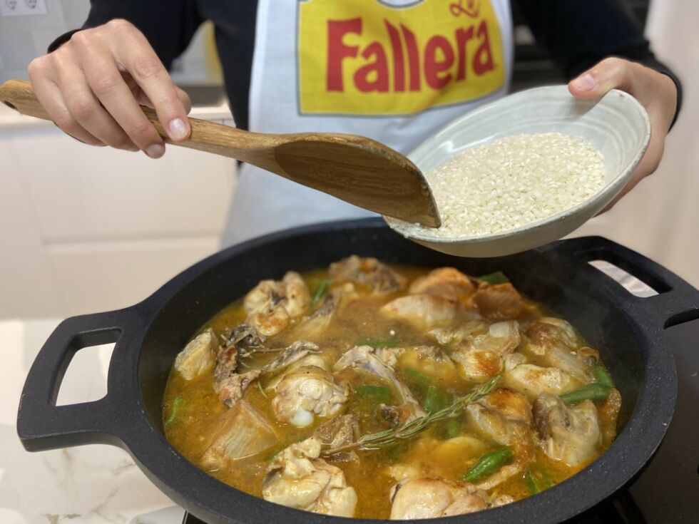 Paella Valenciana Receta auténtica y tradicional paso a paso