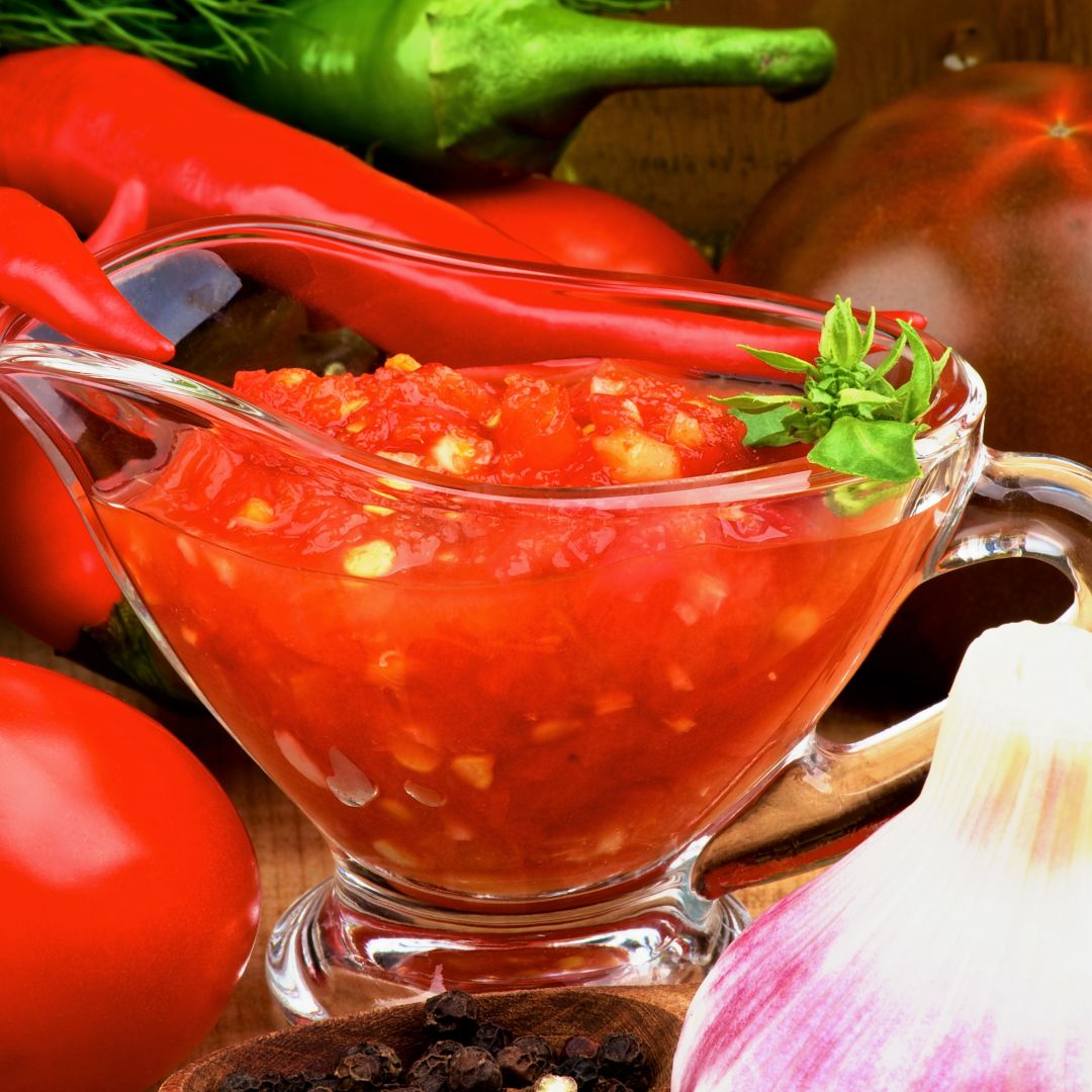 tomate Arroz magro y verduras
