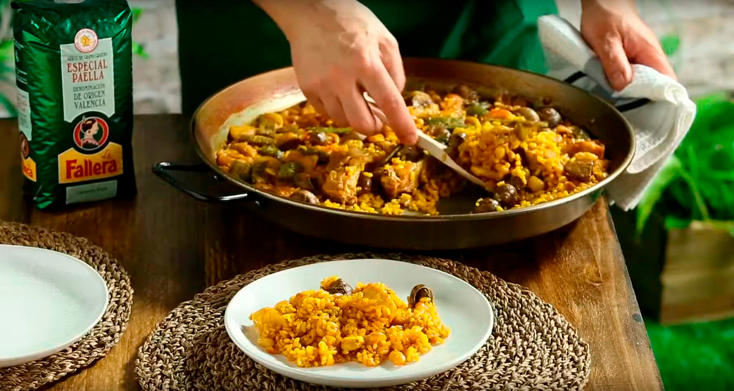 Paella al estilo de La Ribera Baixa