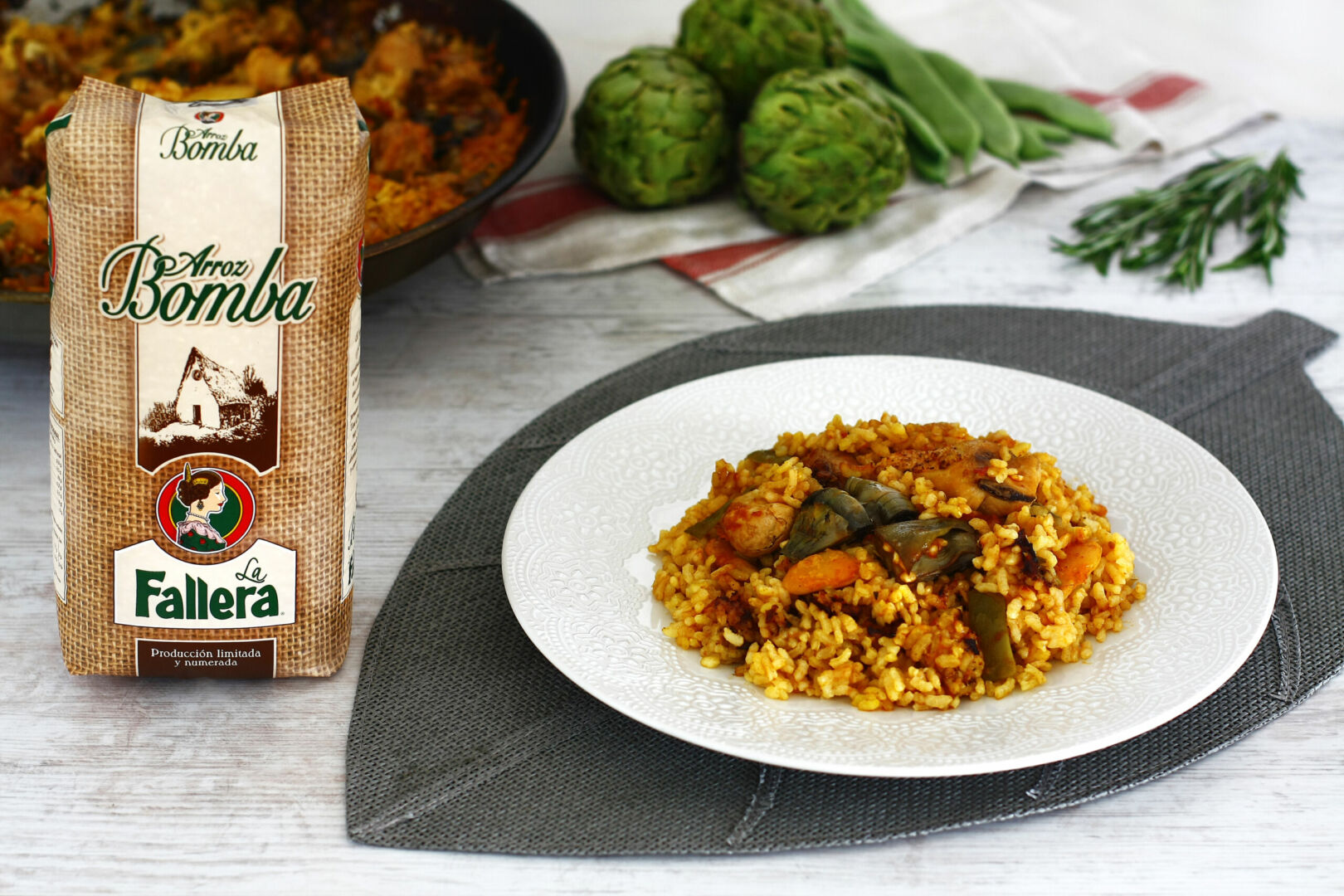 Paella valenciana de Rechupete