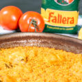 Arroz con coliflor y bacalao