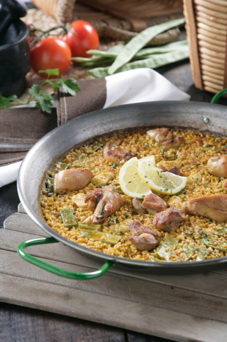 Paella Valenciana | Receta auténtica y tradicional paso a paso