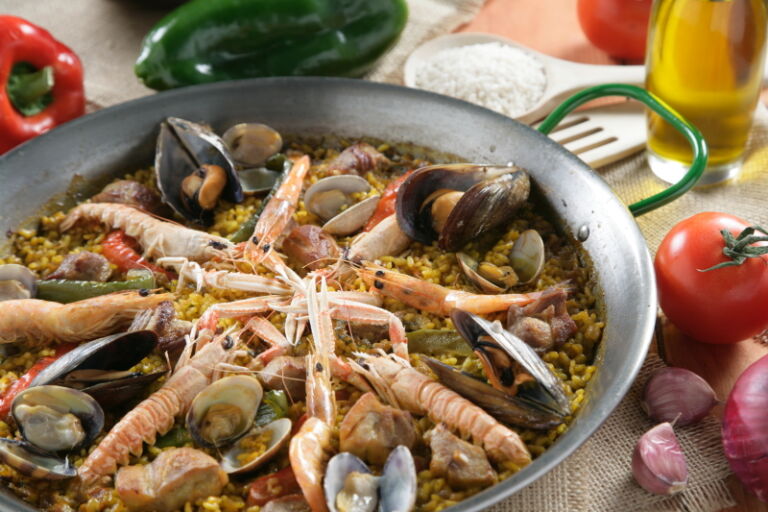Foto de Paella mixta receta: preparación paso a paso
