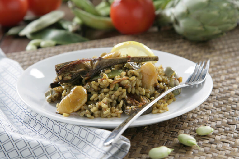 Foto de Paella de verduras