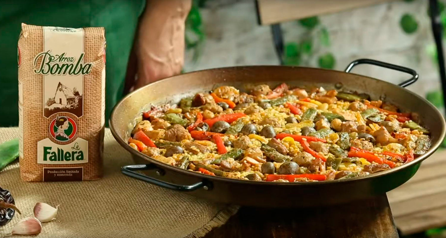 Paella al estilo de la Marina