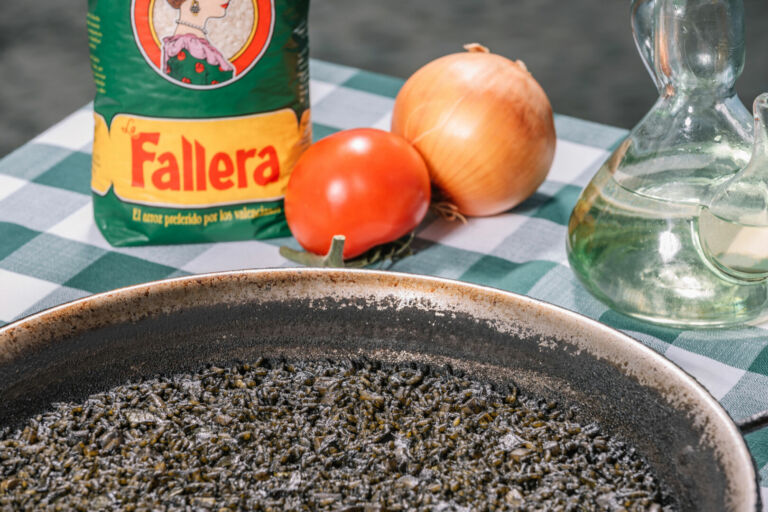 Foto de Arroz negro con calamares