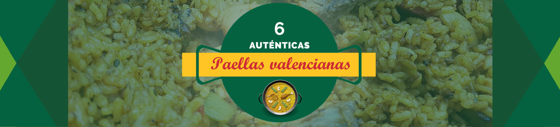 6 auténticas paellas valencianas