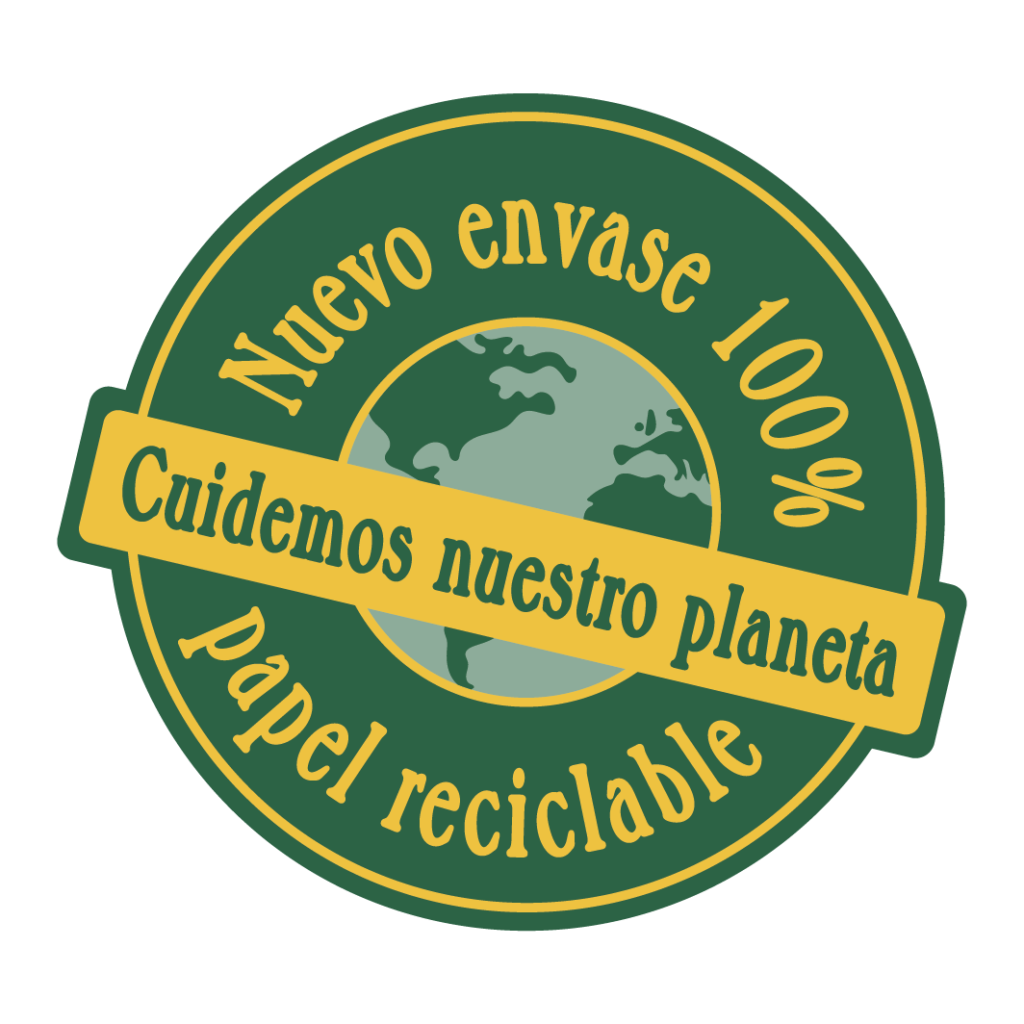 Sello Envase Arroz La Fallera 100% reciclable