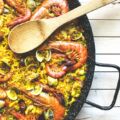 Paella de pescado