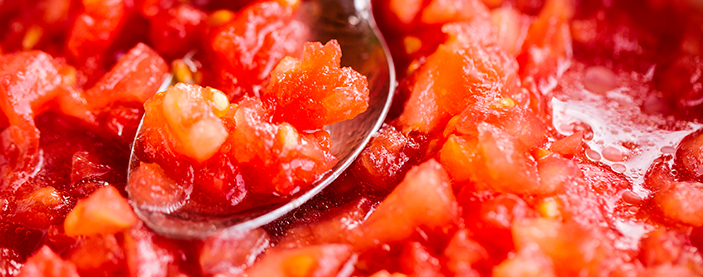 Trituramos el tomate