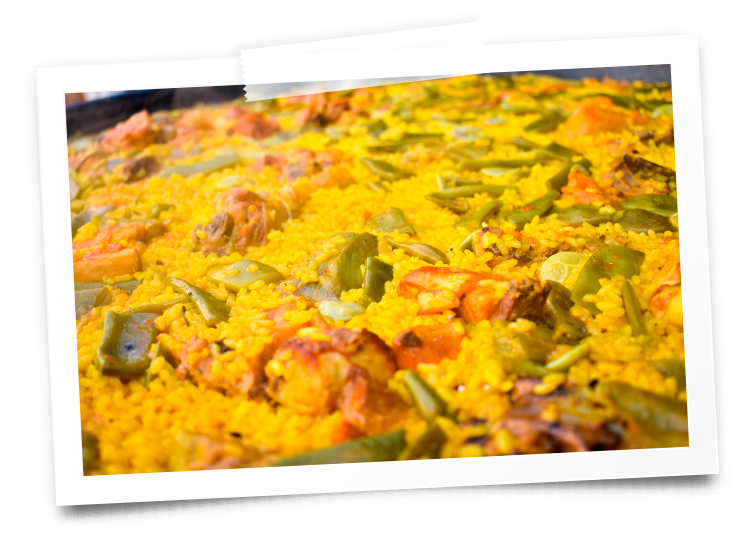 Arroz con costillas de cerdo resultado final