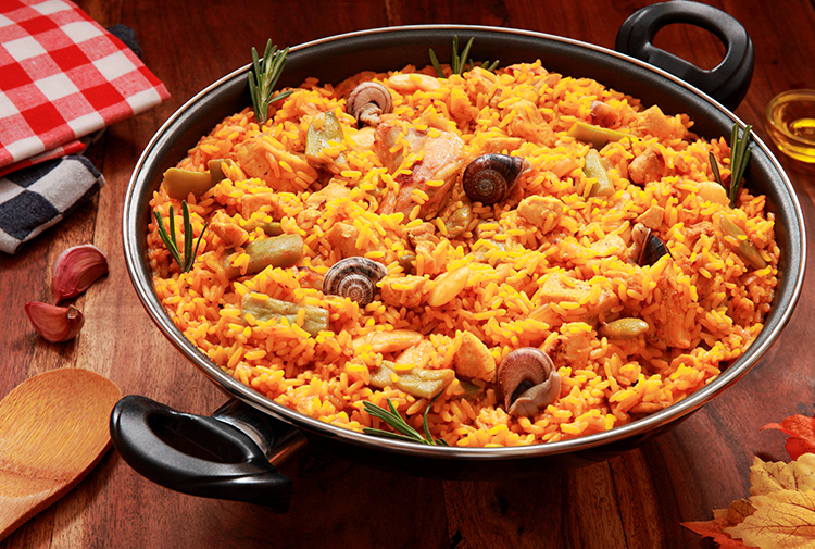 Foto de Arroz con caracoles y costillas