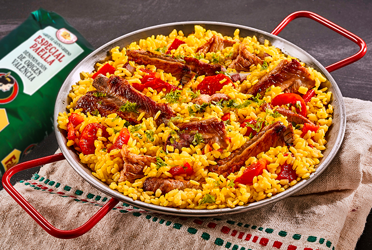 Foto de Arroz con costillas adobadas