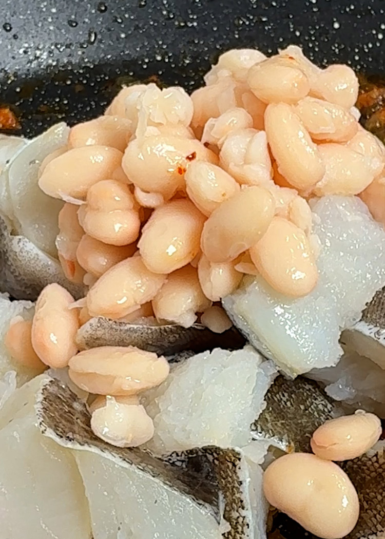 alubias para arroz empedrado
