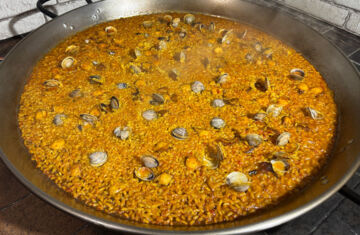 arroz alicantino con salmorreta