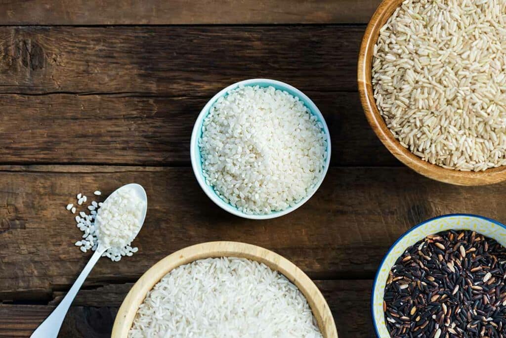 Principales clases de arroz