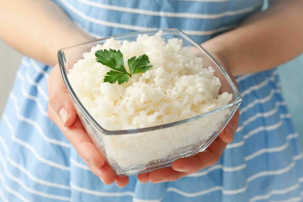 El arroz blanco engorda