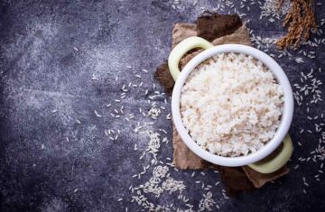 ¿Cuál es el valor nutricional del arroz blanco?