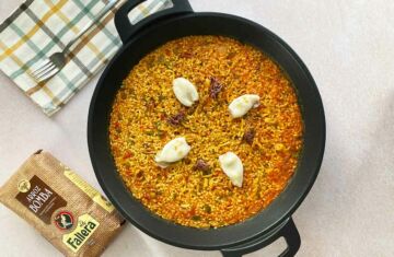 Arroz con chipirones