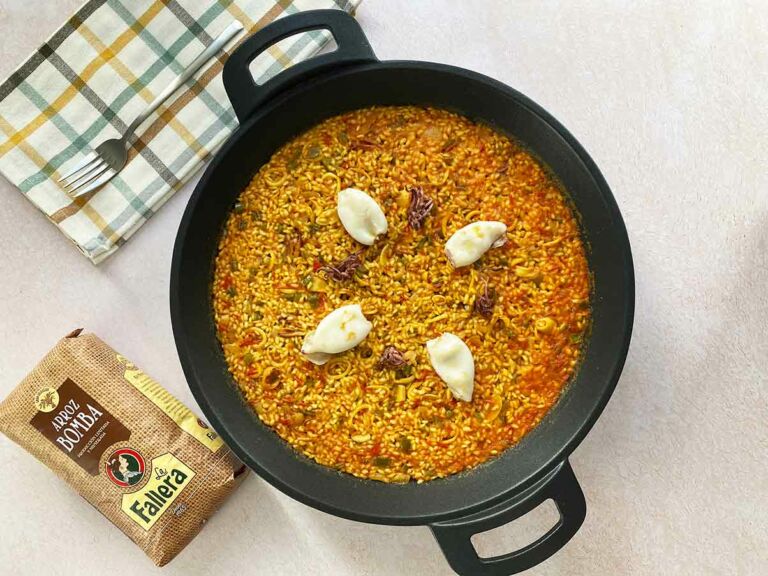 Foto de Arroz con chipirones