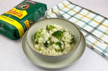 Arroz con brócoli