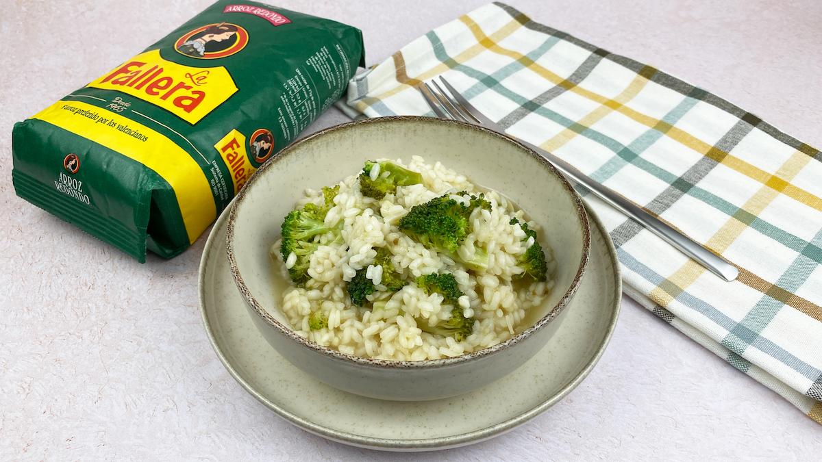 Arroz con brócoli