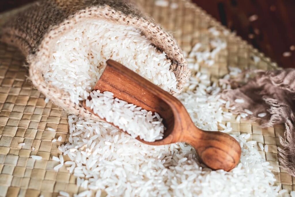 Composición nutricional del arroz blanco