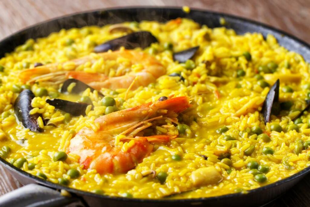 Especias para paella