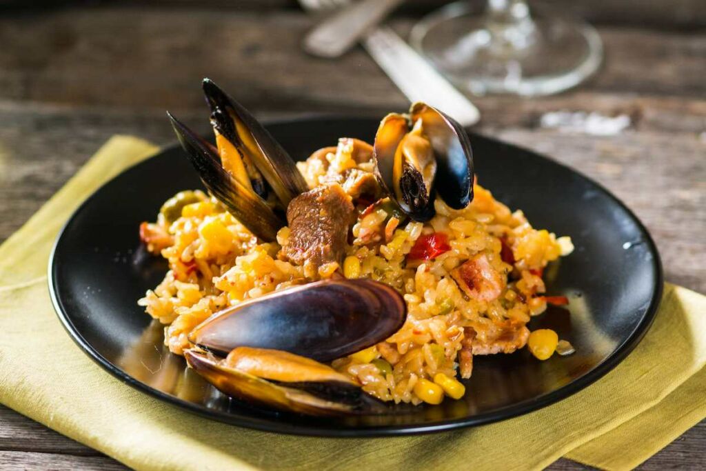 Especias para paella