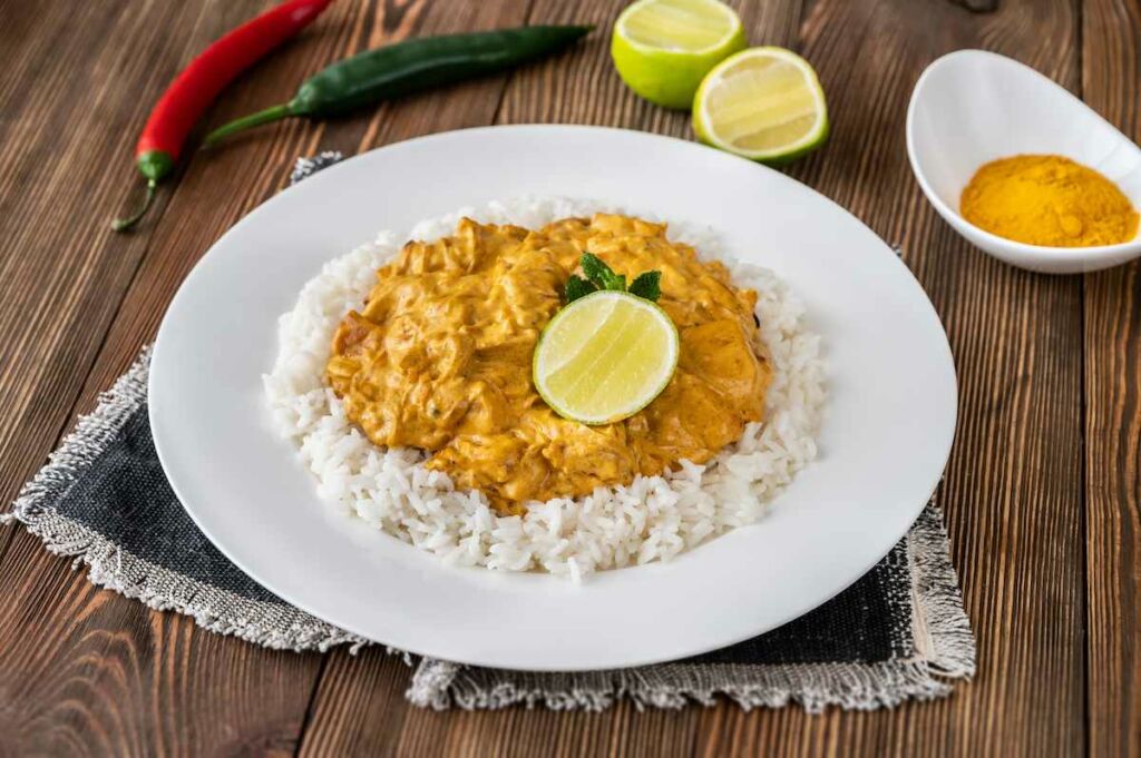 salsas para arroz curry