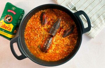 Arroz con bogavante