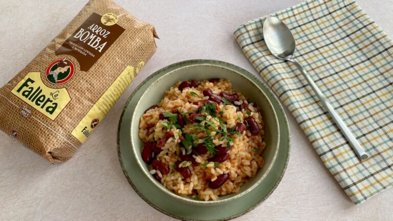 Foto de Arroz con alubias: Delicioso plato para disfrutar en familia