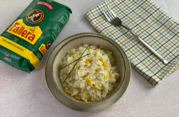 Receta de arroz con maíz