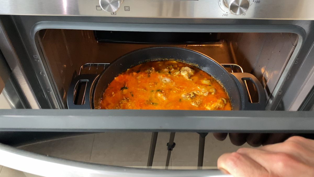 Paso a paso arroz con costra horno