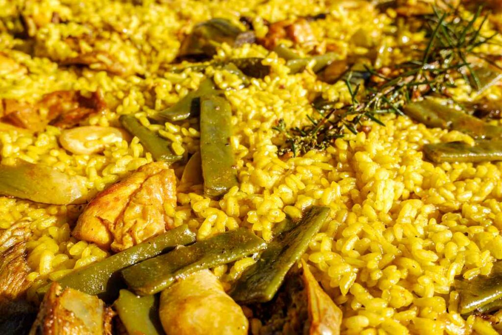 Qué es el garrofón en la paella