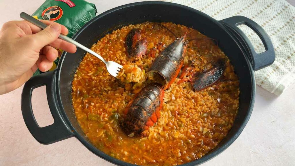 Arroz con bogavante