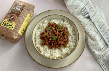 Arroz con frijoles