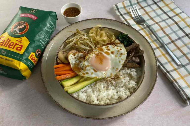 Foto de Receta de bibimbap: Delicioso plato coreano lleno de sabores