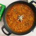 Paella con calamares