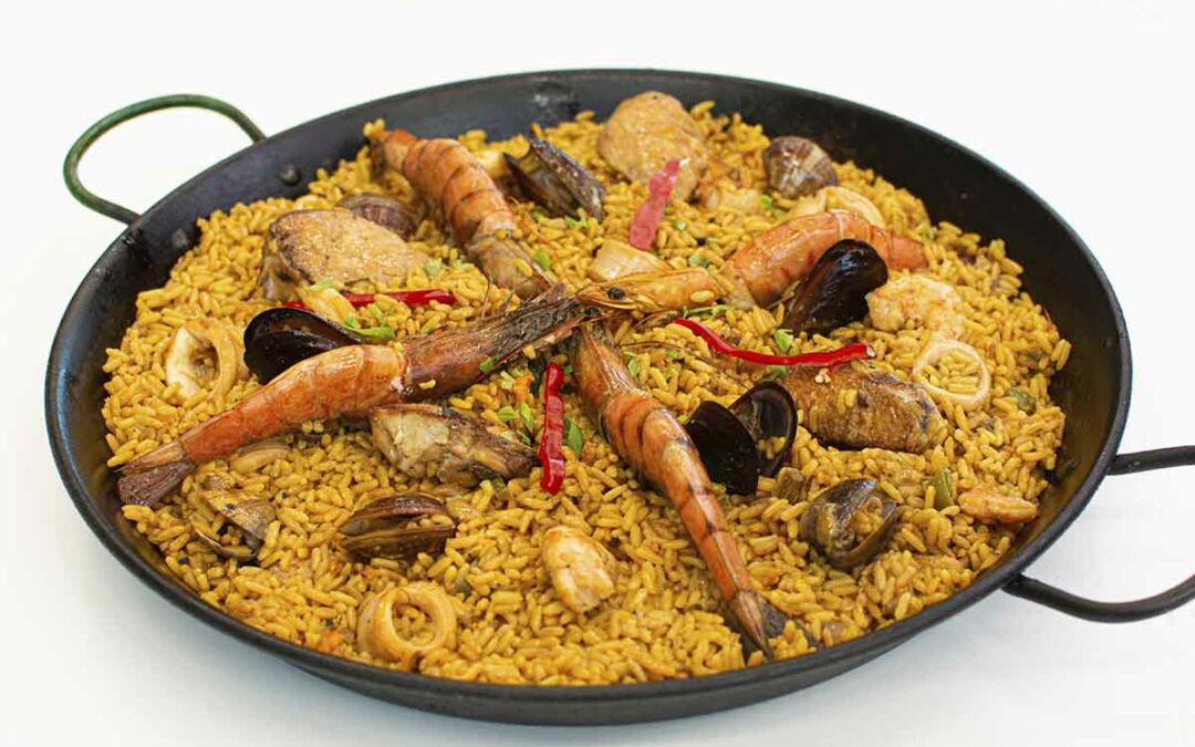 Valor nutricional de la paella de marisco