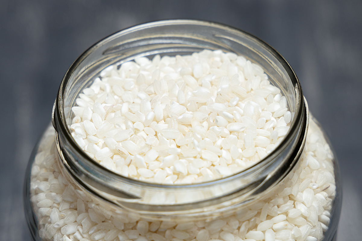 arroz blanco almacenar