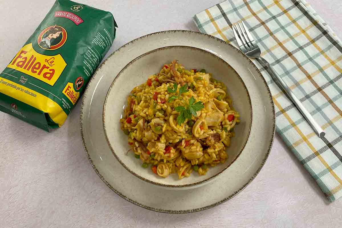 Receta de arroz de mar y montaña: Delicioso plato