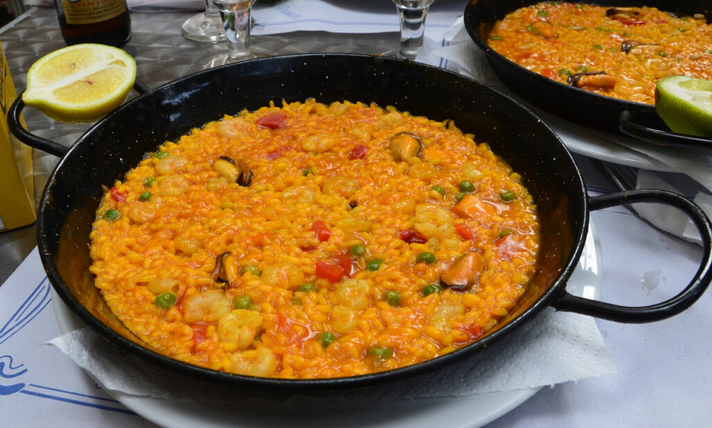 entrantes paella marisco 2