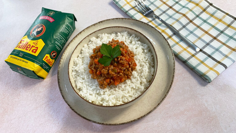 Foto de Arroz con carne picada: Receta casera y deliciosa