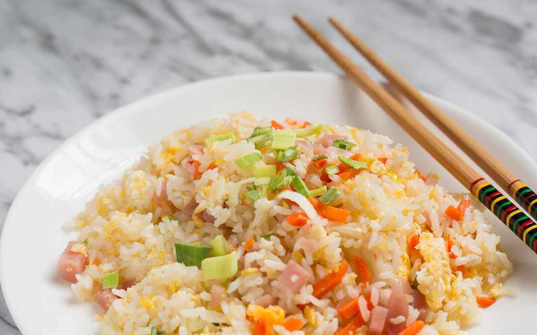 Nutrición y calorías en el arroz tres delicias
