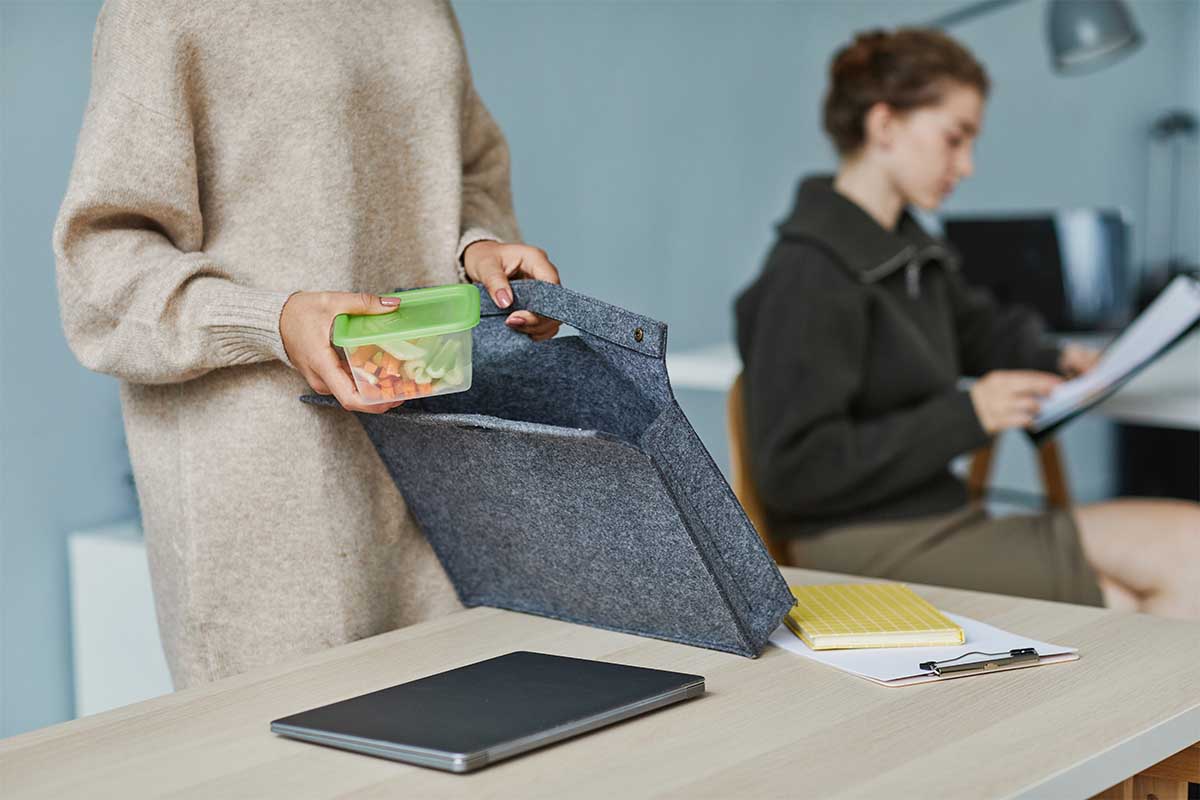 comidas frías para llevar trabajo