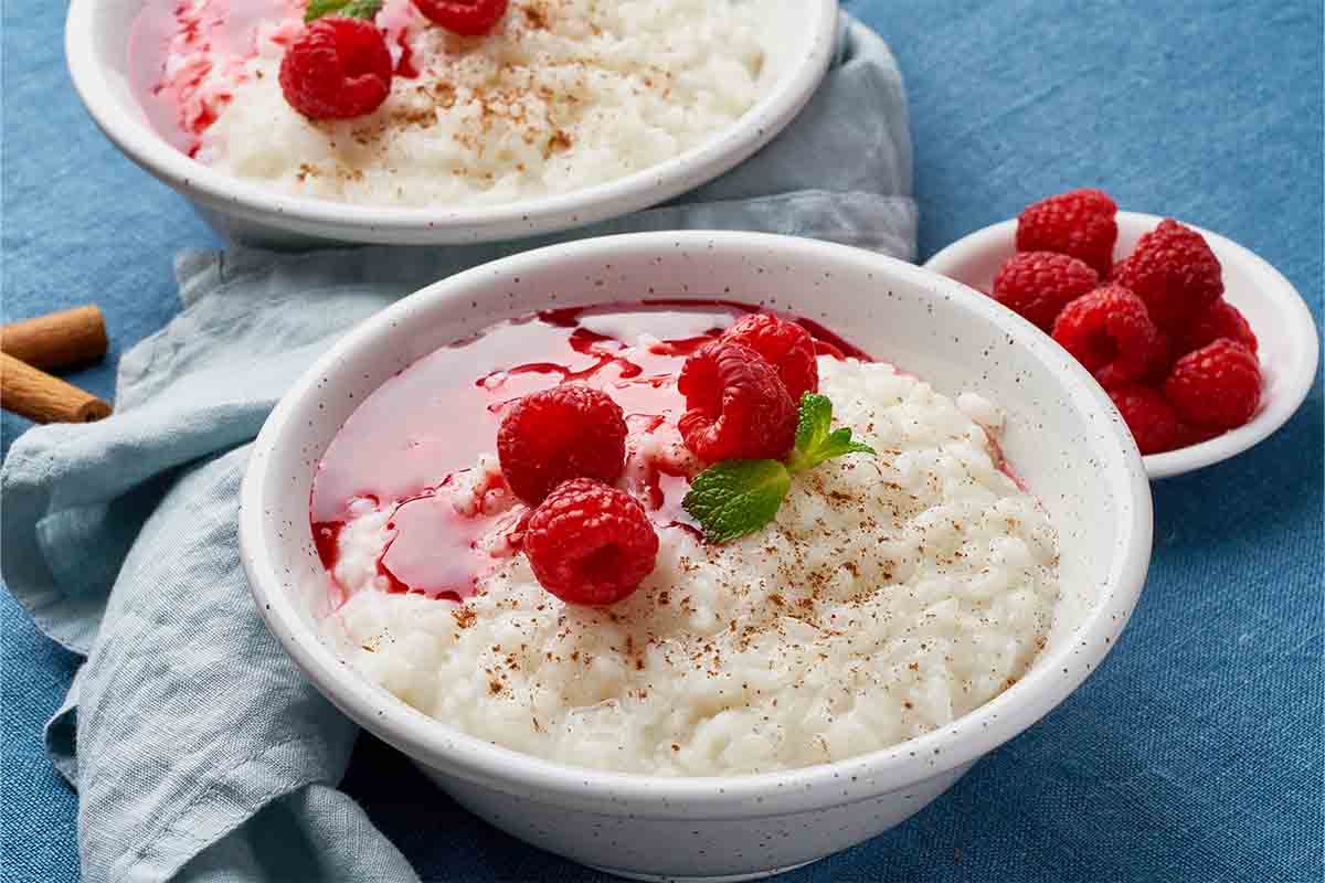 arroz con leche saludable